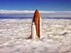 Space-Shuttle-Above-clouds